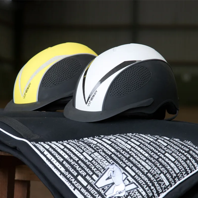 John Whitaker Victory Hat Duo Colour - White/Black 